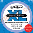 Detail produktu Struny D'ADDARIO EXL 116 nikl